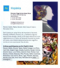 ARTMADRID FAIR OFFICIAL CATALOGUE 2010