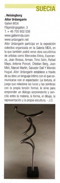 REVISTART, Art magazine, nº144, p 57.